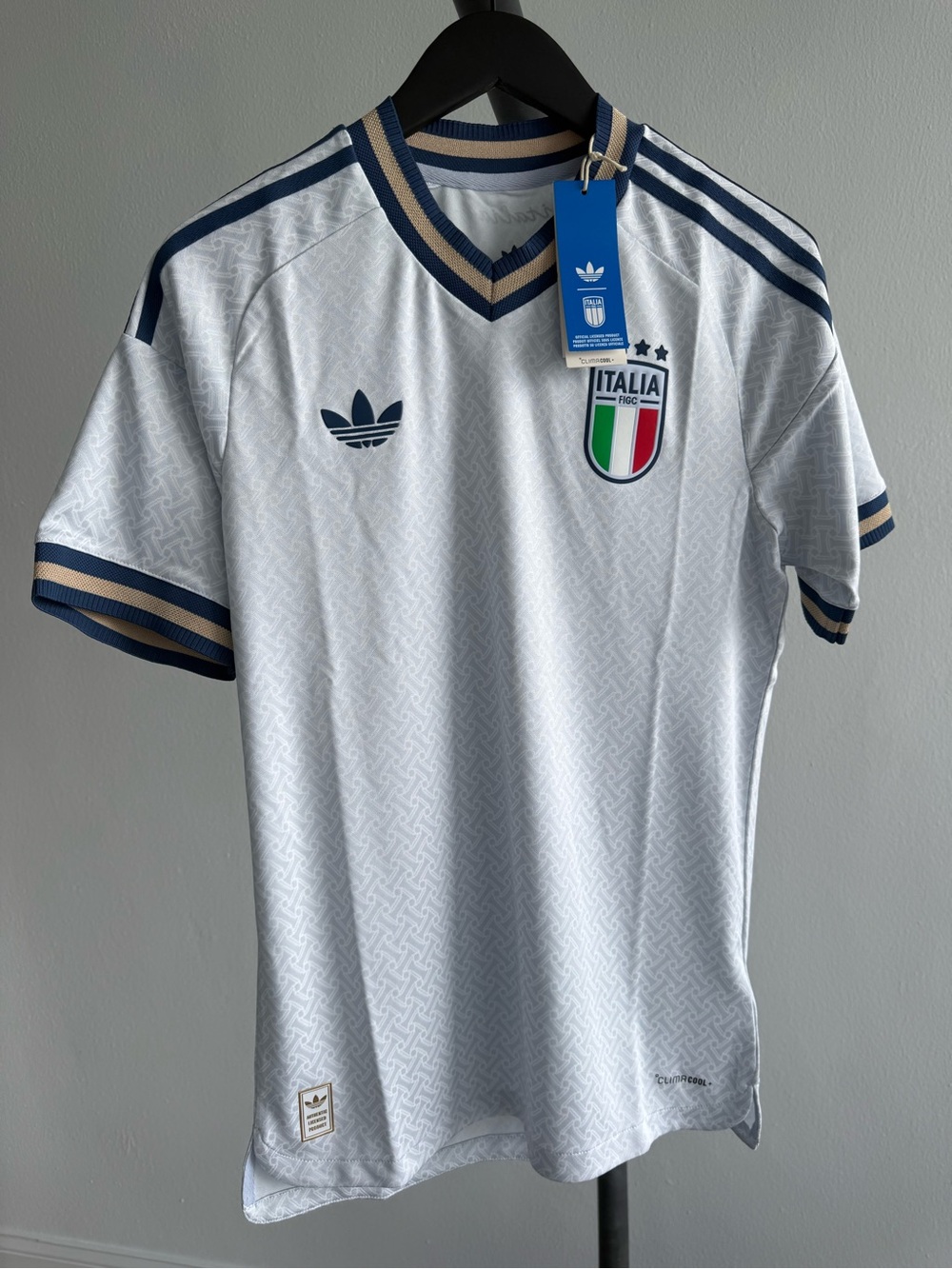 adidas Italy FIGC Player Version Authentic Jersey Men S NWT